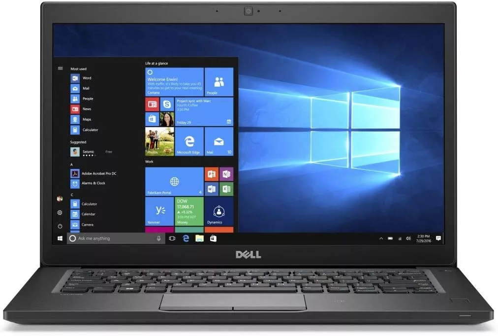 Dell Latitude 7480 - Core i7 7th Gen-8GB Ram-256GB SSD-14'' FHD ips Display  -Finger print Security-keyboard backlit-ThunderBolt type c - Digitaltimate