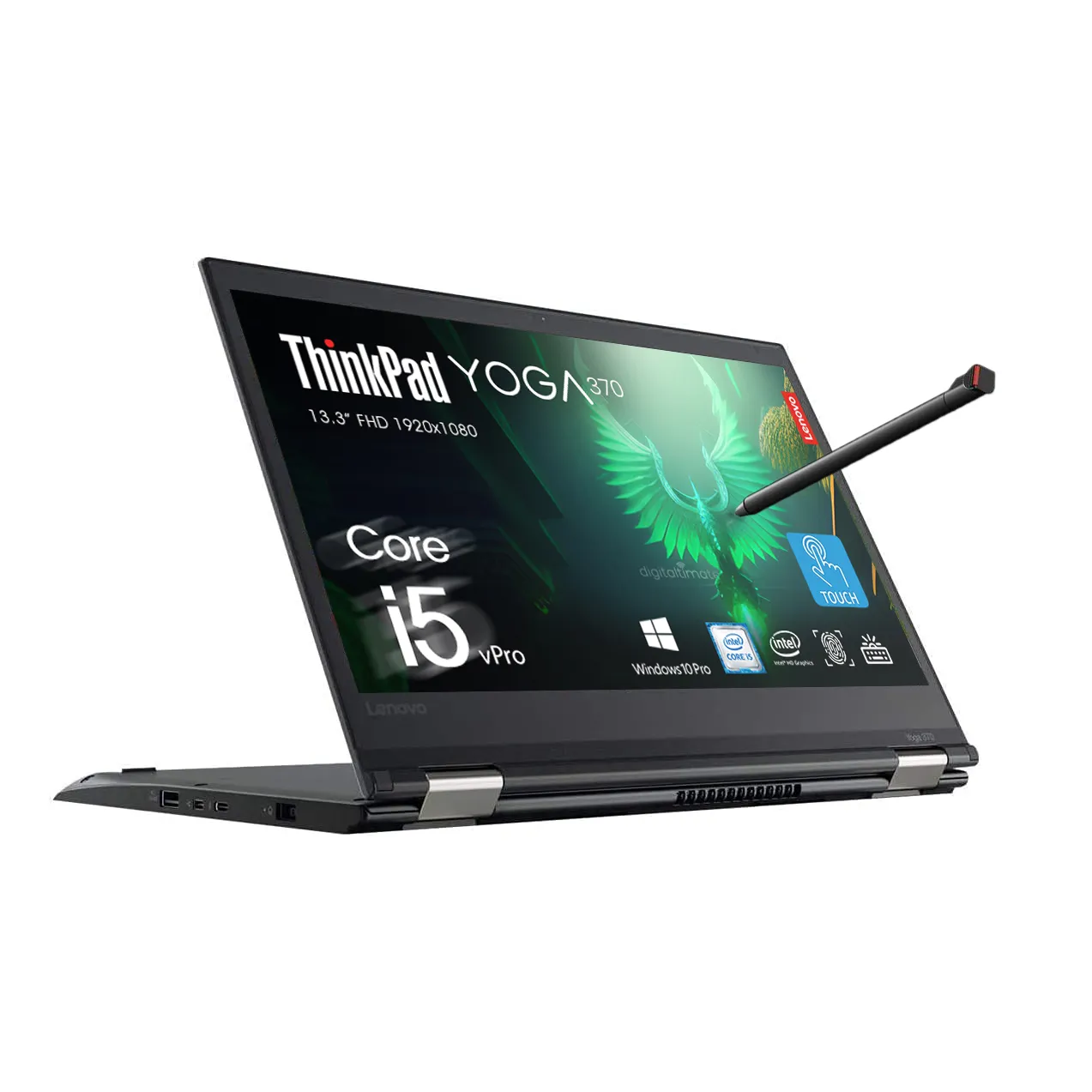 Lenovo ThinkPad Yoga 370 2in1 Touch with Pen, Intel Core i5-7300U, 13.3